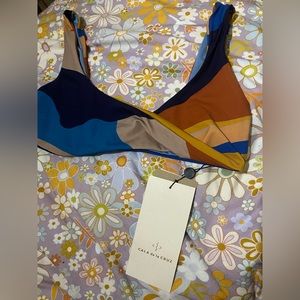 Cala de la Cruz Anthropologie Bikini Top Size L